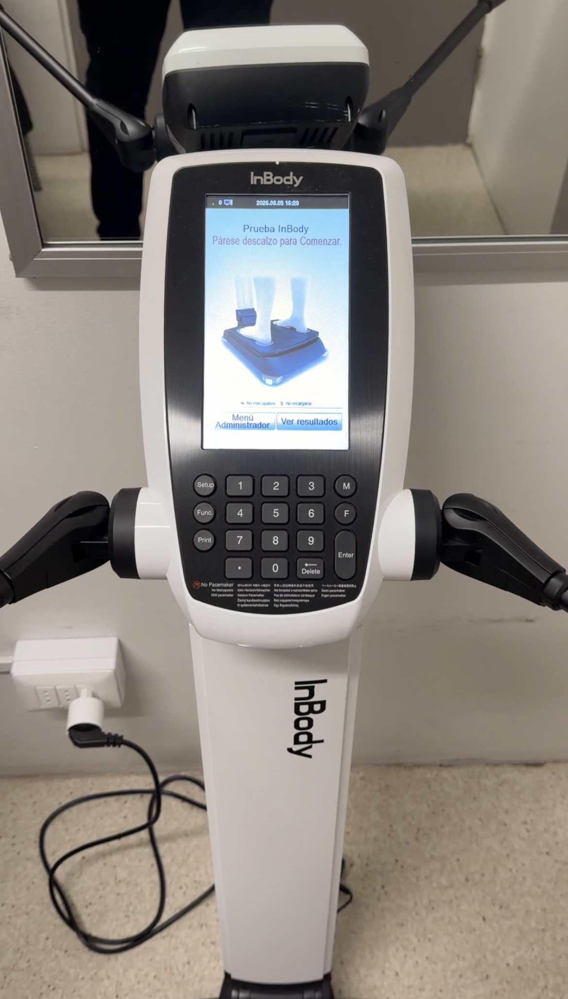 ¿CONOCEN EL INBODY? UNA NUEVA MÁQUINA DISPONIBLE PARA LOS SOCIOS